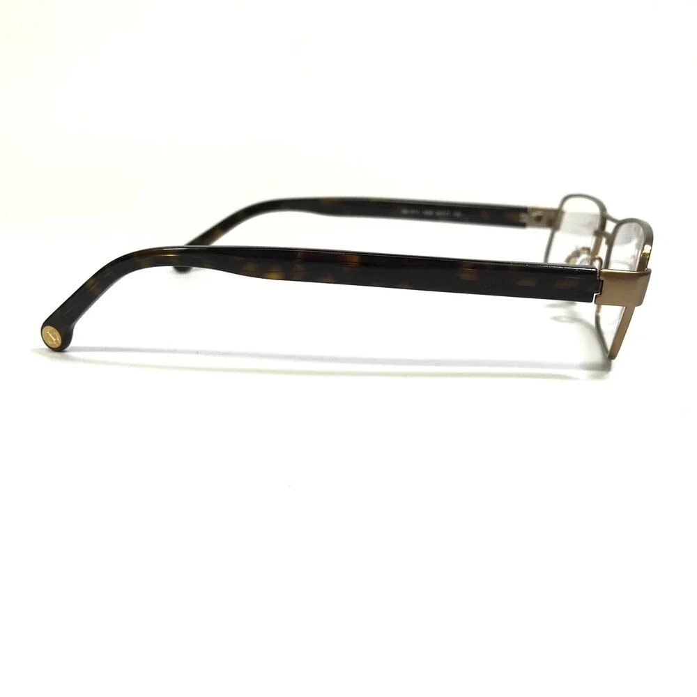 Brooks Brothers Eyeglasses Frames BB1011 1526 Brown Tortoise Dark Gold 53-17-145